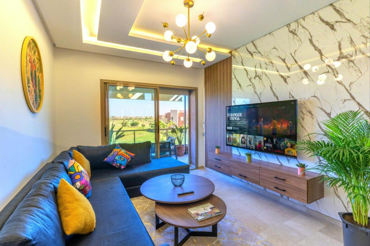 Cozy Golf Apartment Wifi 4K-Tv Netflix Marrakesch Exterior foto